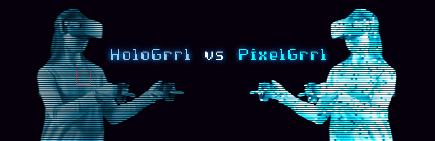 hollow girl vs pixel girl
